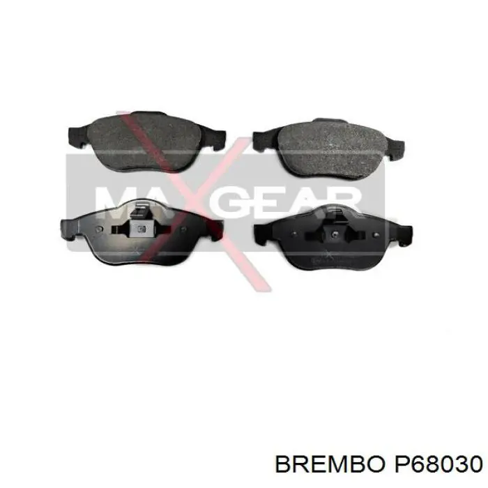 P68030 Brembo Pastillas delanteras