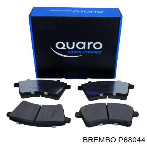 Pastillas de freno delanteras Brembo P68044
