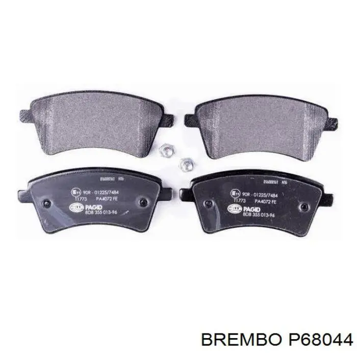 Comprar P68044 Brembo Pastillas delanteras de freno