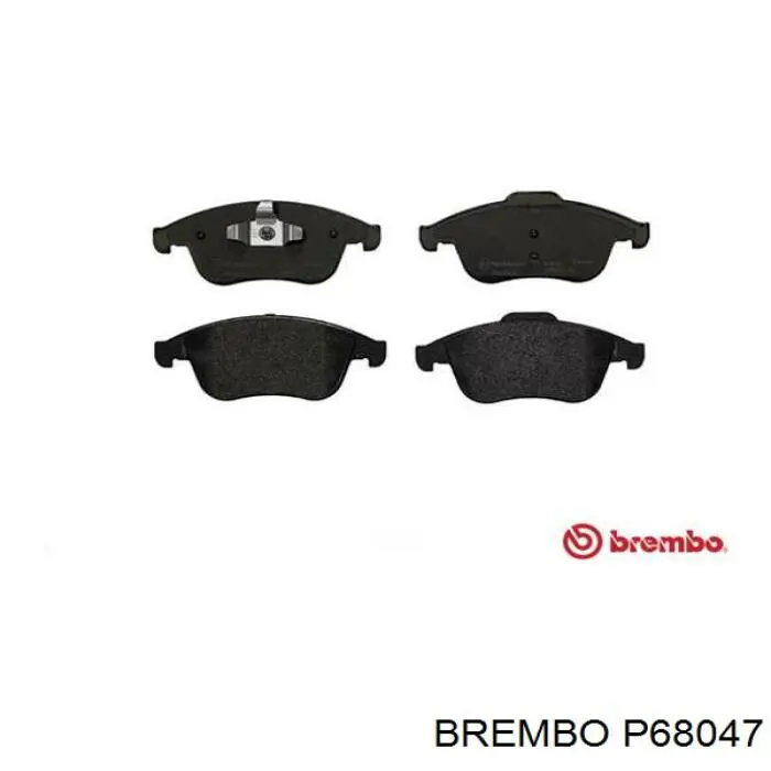 P68047 Brembo pastillas de freno delanteras