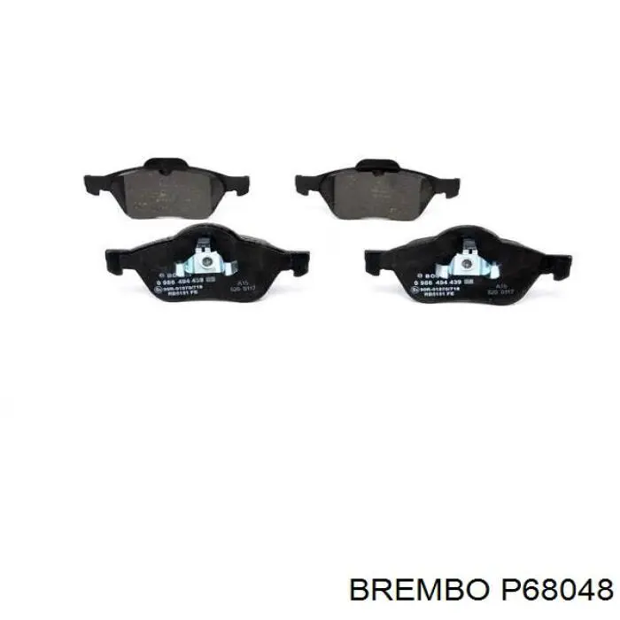 P68048 Brembo pastillas de freno delanteras