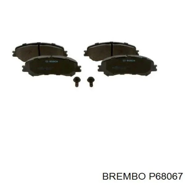 Pastillas de freno P68067 Brembo