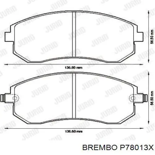 Pastillas de freno delanteras Subaru Impreza 3 GH