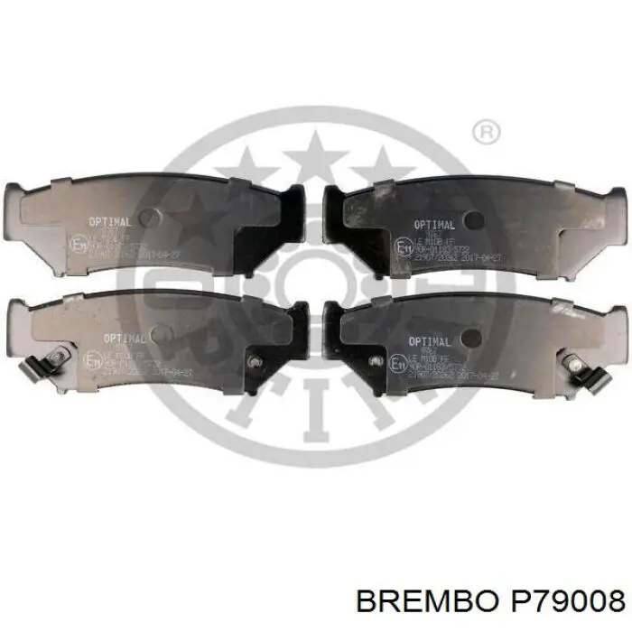 Pastillas freno delanteras Brembo P79008 precio, desde 23,08 EUR
