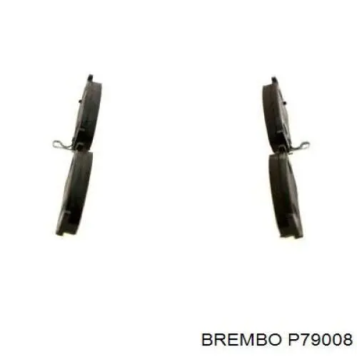 Pastillas de freno P79008 Brembo
