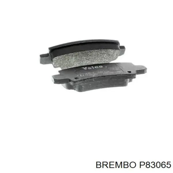 Pastillas de freno traseras P83065 Brembo