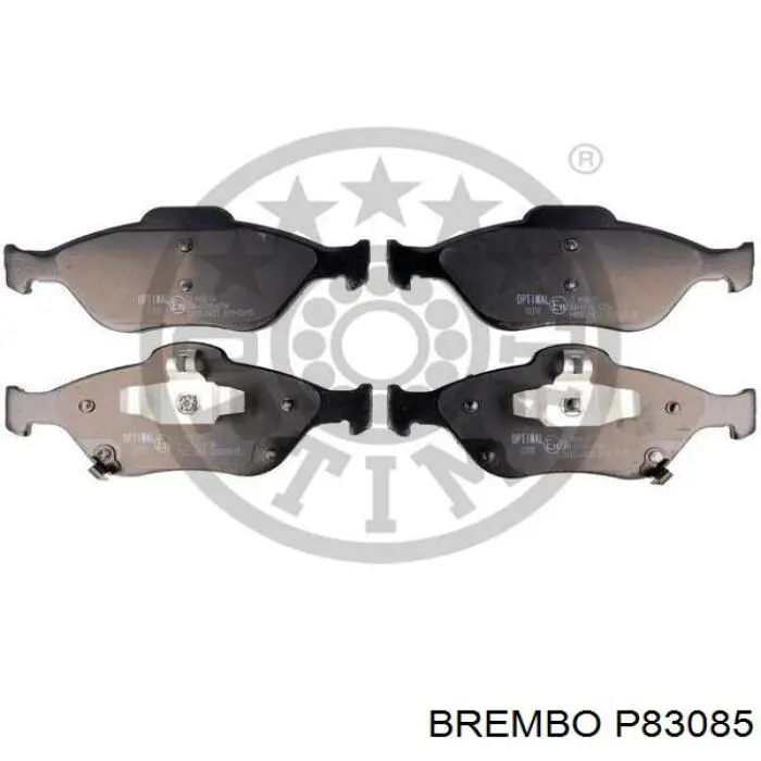 P83085 Brembo pastillas de freno delanteras