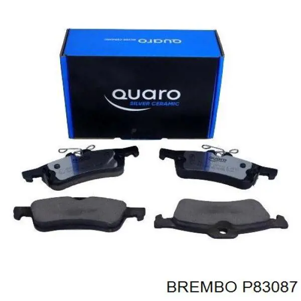 P83087 Brembo Pastillas freno traseras