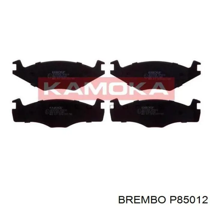 P 85 012 Brembo pastillas de freno delanteras