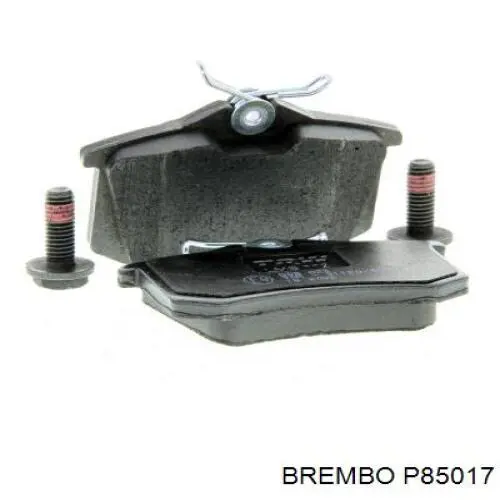Pastillas de freno traseras P85017 Brembo