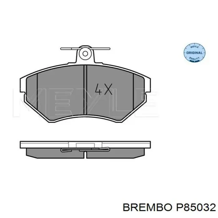 Pastillas de freno delanteras Seat Ibiza 2 6K1