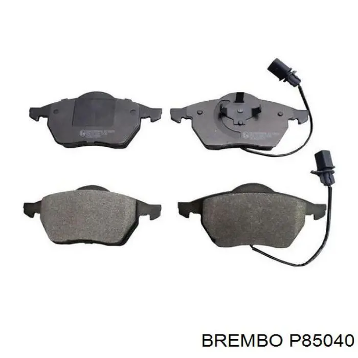 P85 040 Brembo pastillas de freno delanteras