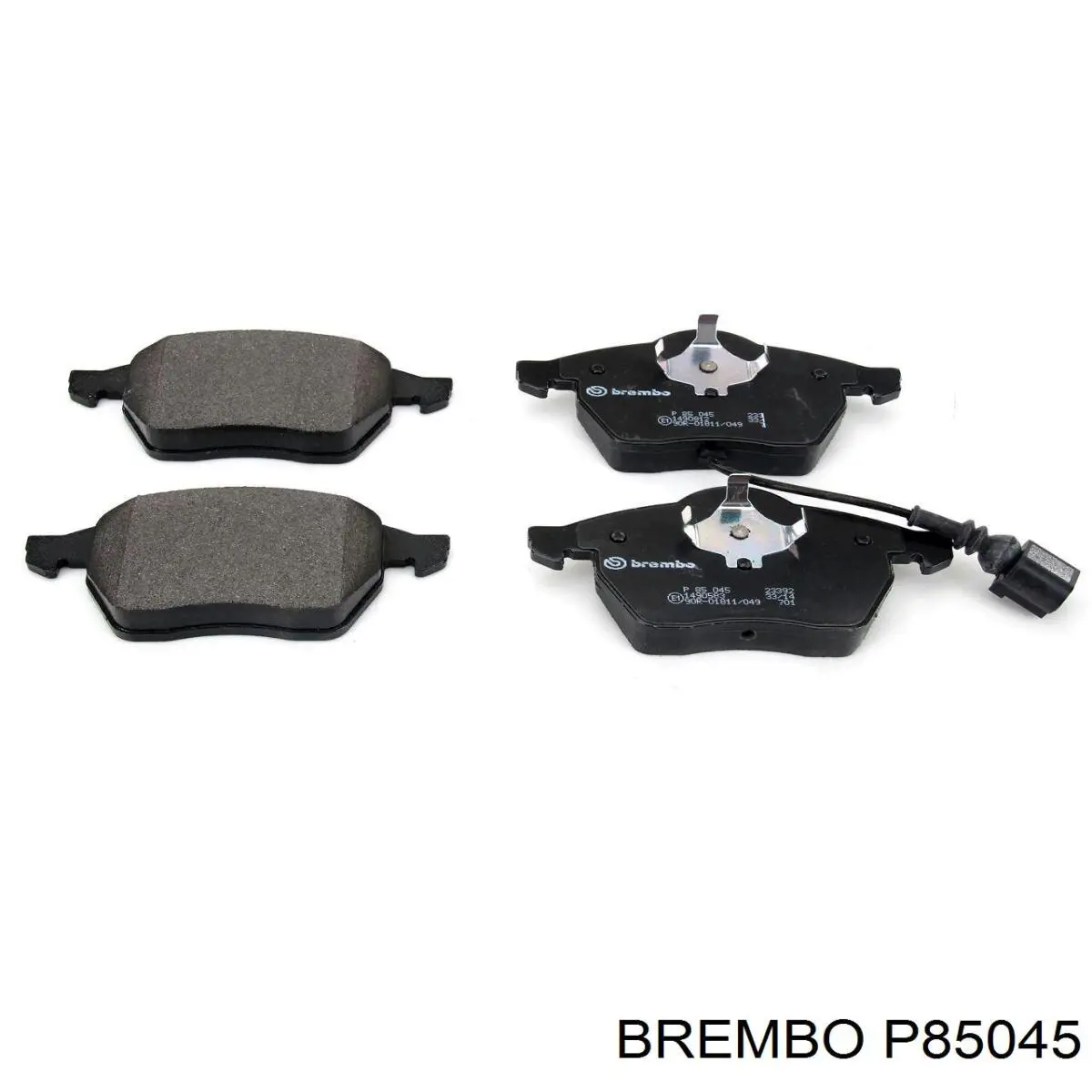 Comprar P85045 Brembo Pastillas delanteras de freno