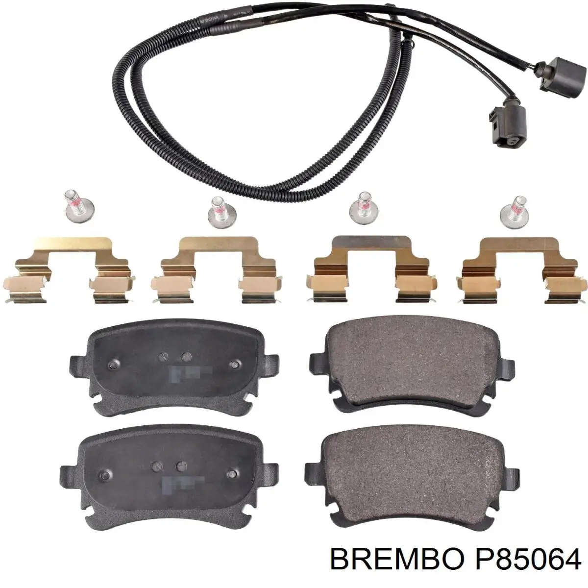 P85064 Brembo pastillas de freno traseras