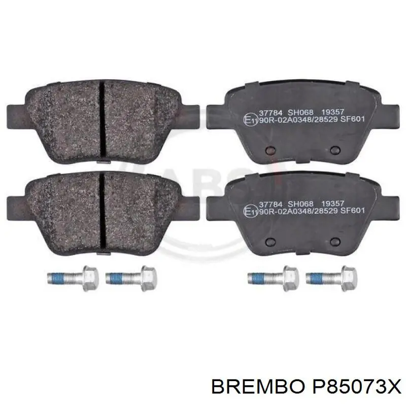 Pastillas traseras Brembo P85073X