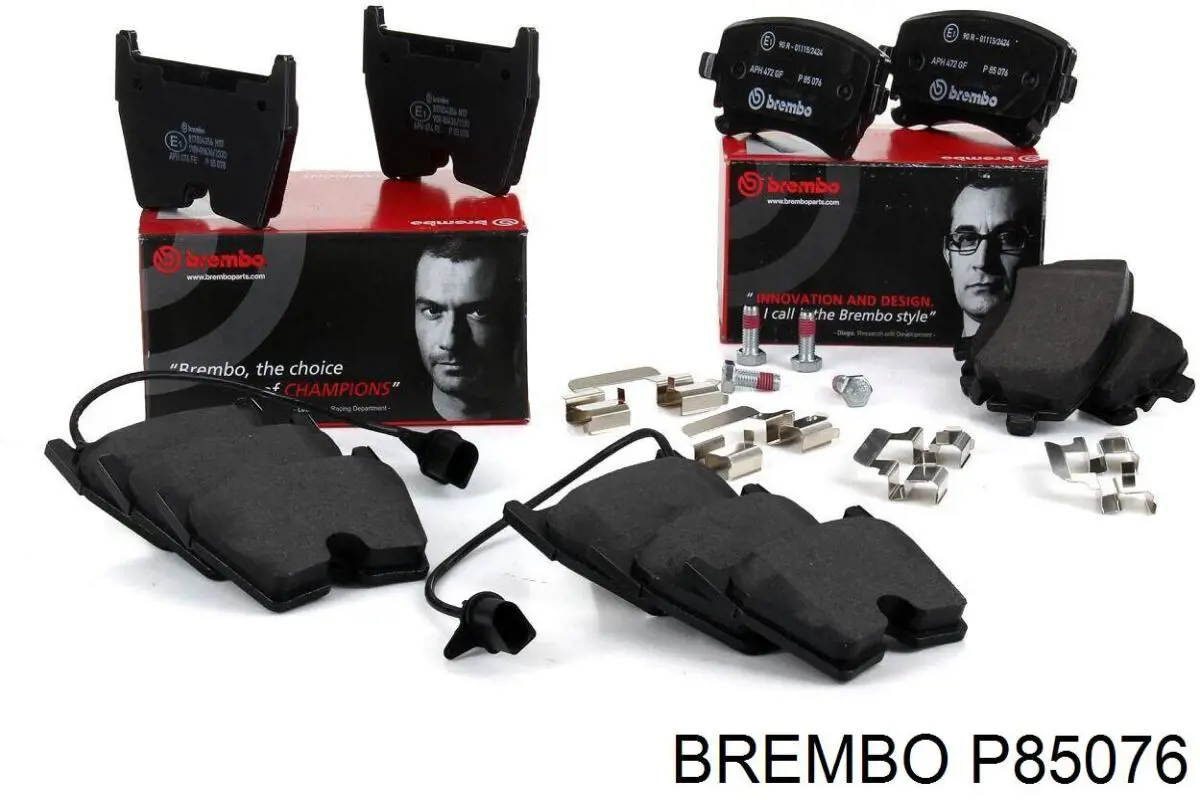 Pastillas de freno traseras P85076 Brembo