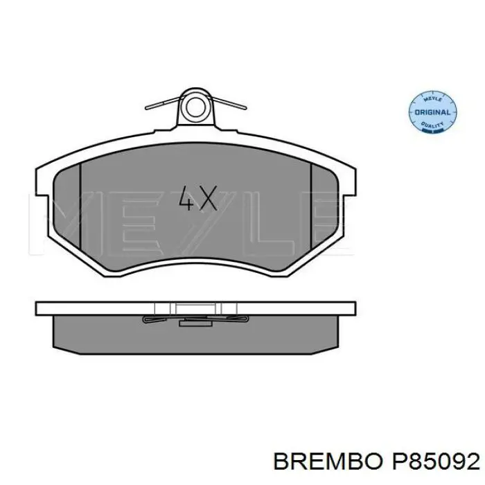 Pastillas de freno delanteras Seat Toledo 1 1L