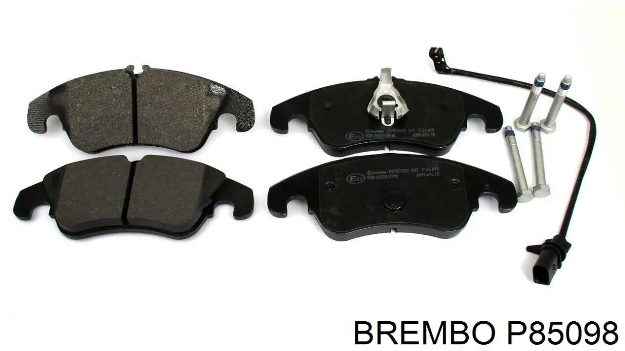 Comprar P85098 Brembo Pastillas delanteras de freno