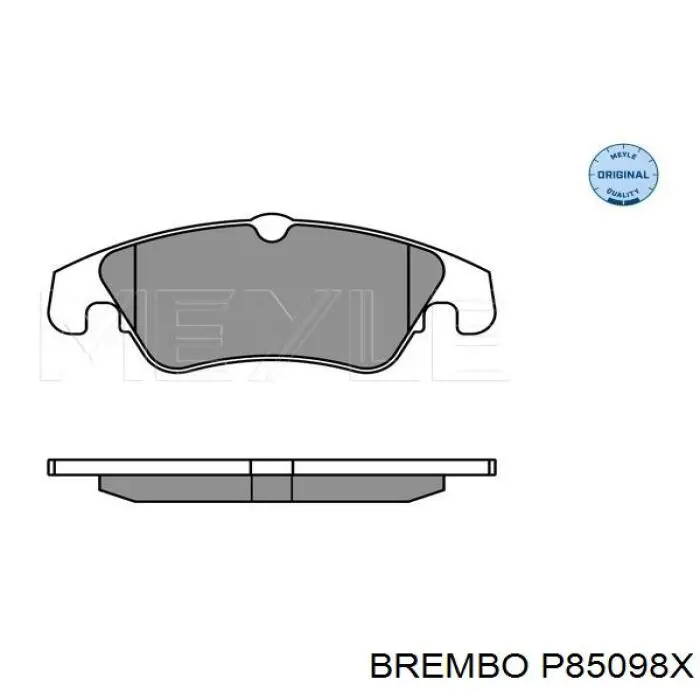 Pastillas de freno delanteras Brembo P85098X