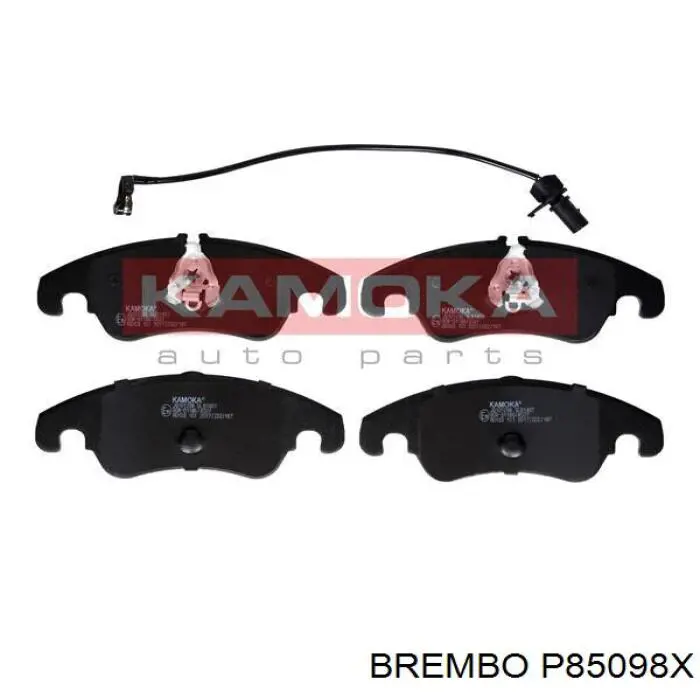Comprar P85098X Brembo Pastillas delanteras de freno