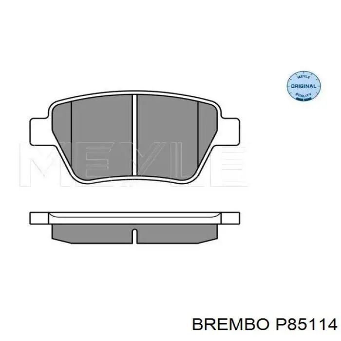Pastillas de freno traseras Volkswagen Jetta 6 162, 163, AV3, AV2, AY2, AY3