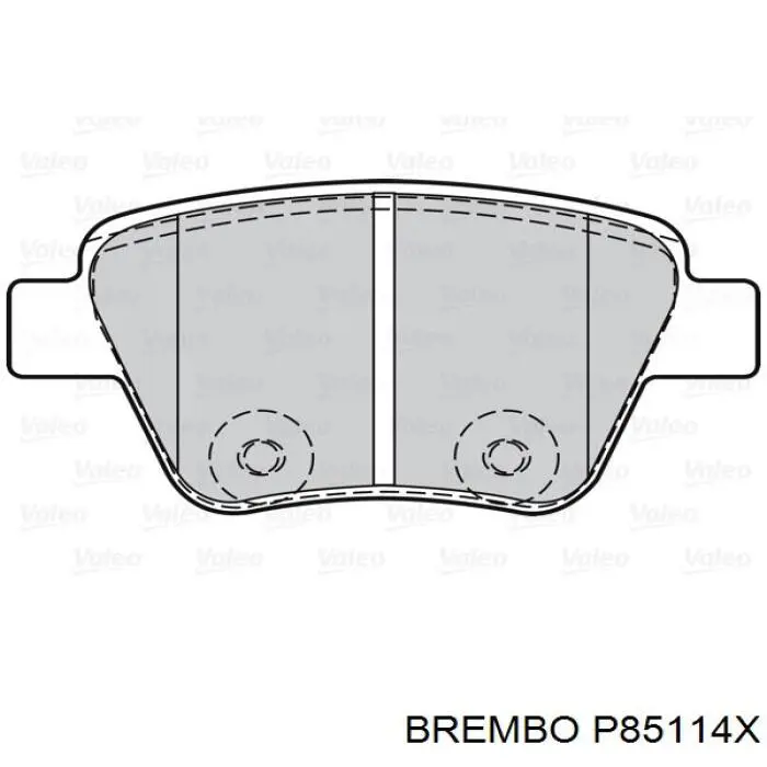 Pastillas de freno traseras Volkswagen Jetta 6 162, 163, AV3, AV2, AY2, AY3