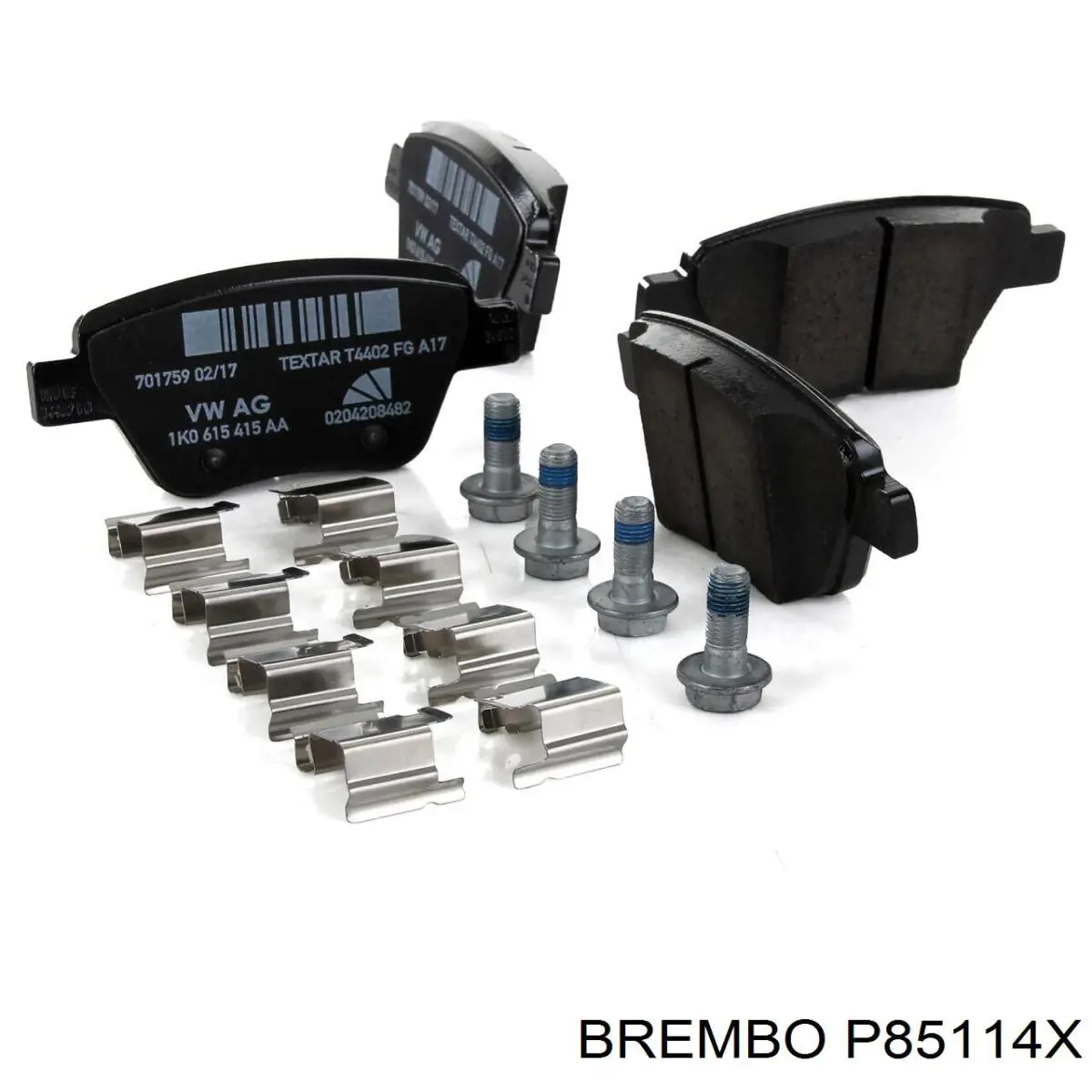 Pastillas de freno traseras Volkswagen Jetta 6 162, 163, AV3, AV2, AY2, AY3