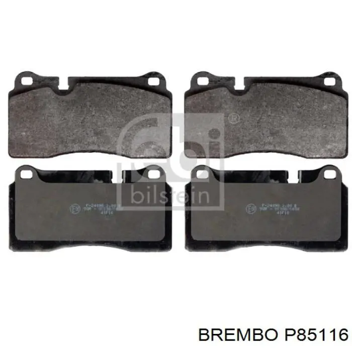 Pastillas de freno P85116 Brembo