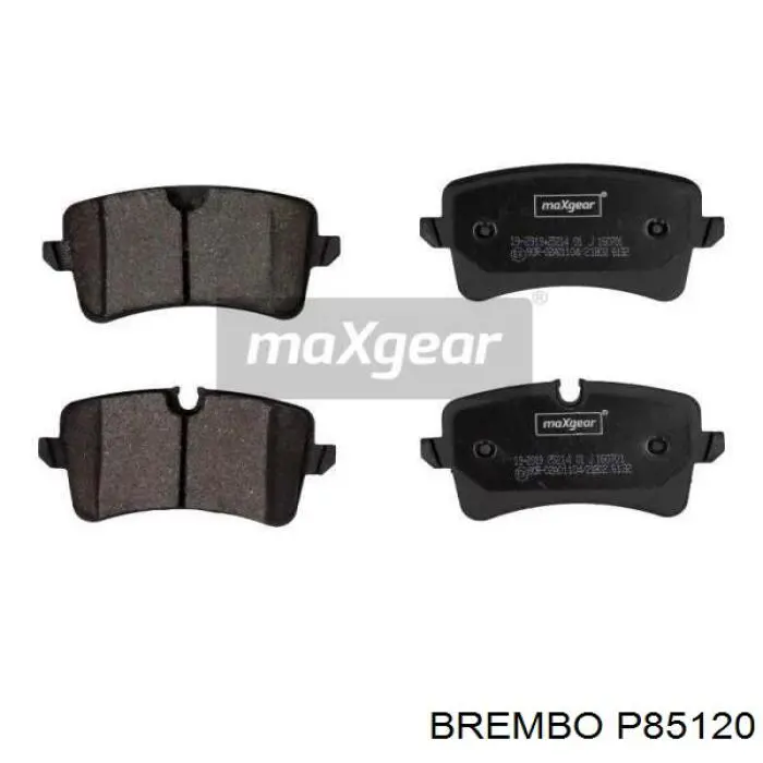 Comprar P85120 Brembo Pastillas de freno traseras