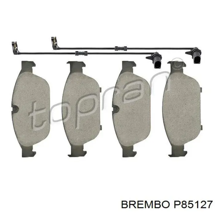 Pastillas de freno delanteras Brembo P85127