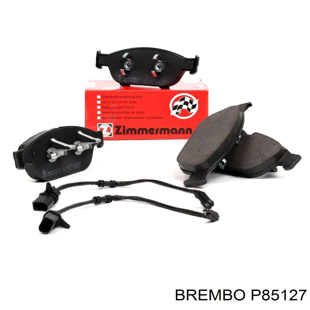P85127 Brembo Pastillas delanteras