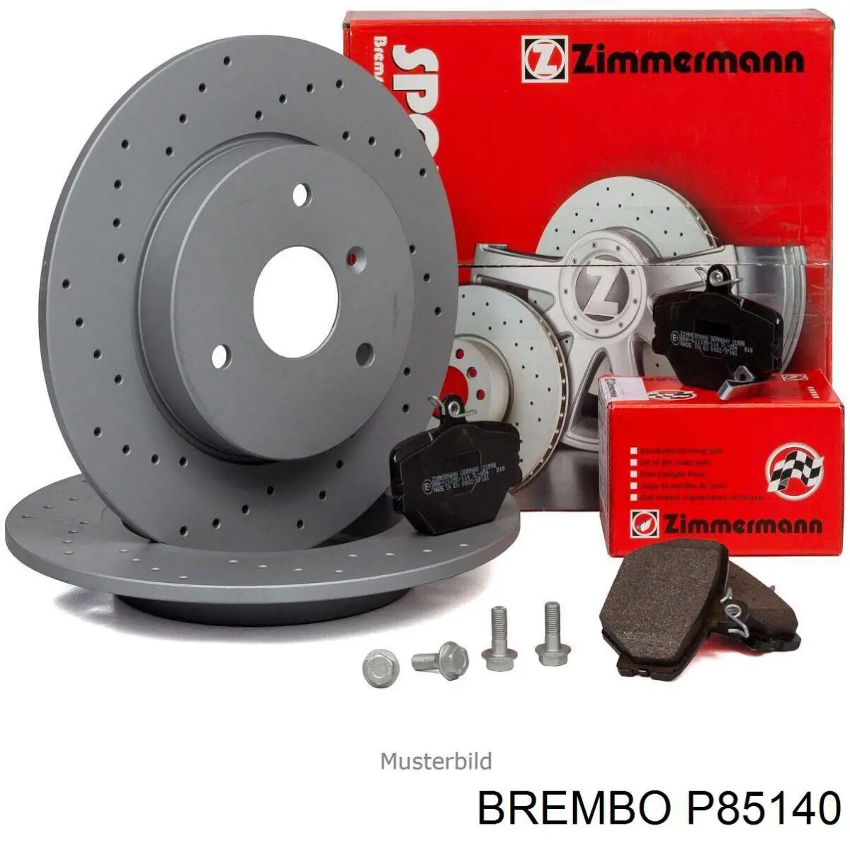 Comprar P85140 Brembo Pastillas traseras de freno