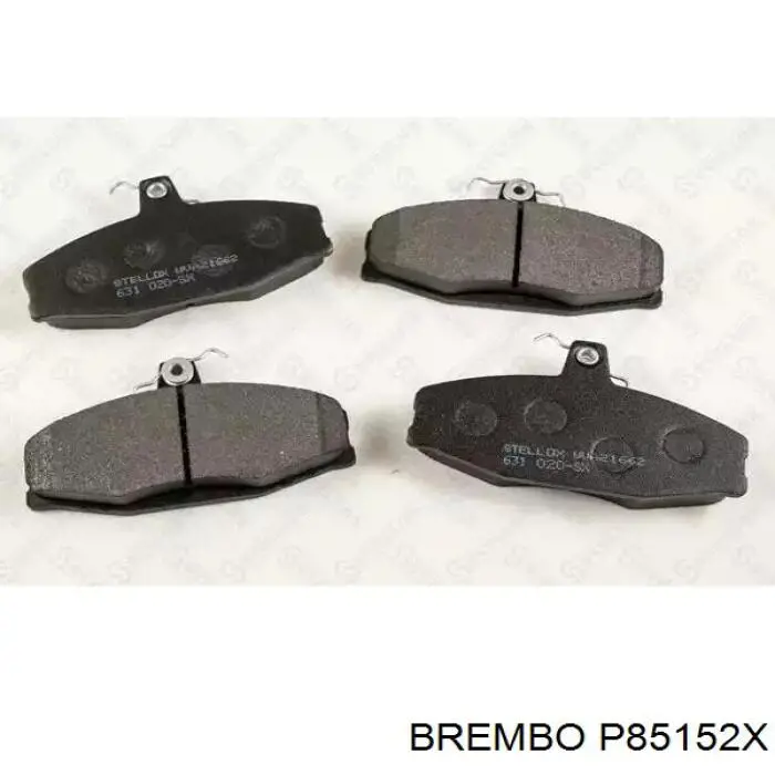 Comprar P85152X Brembo Pastillas delanteras de freno