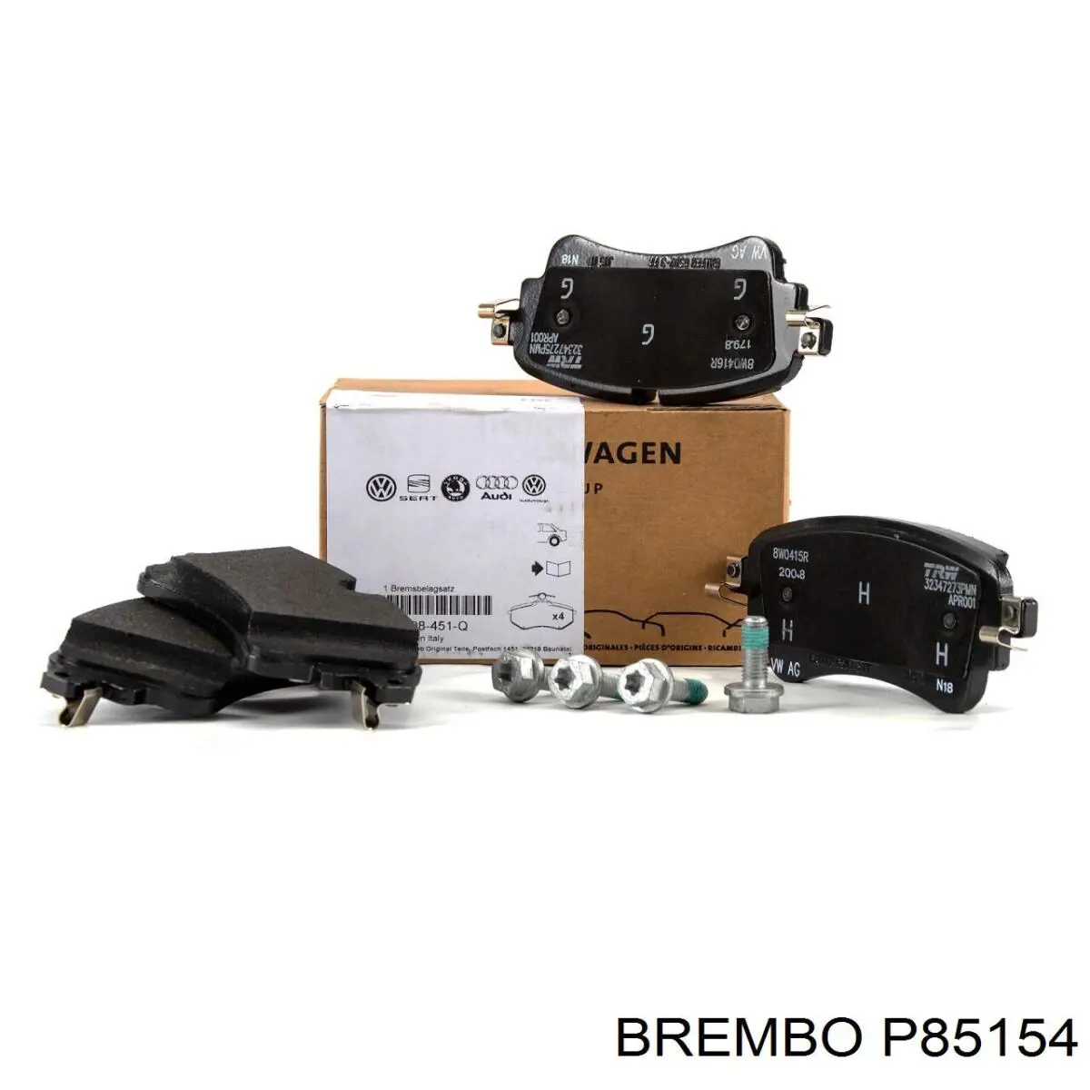 Pastillas traseras de freno Brembo P85154 precio, desde 30,97 EUR
