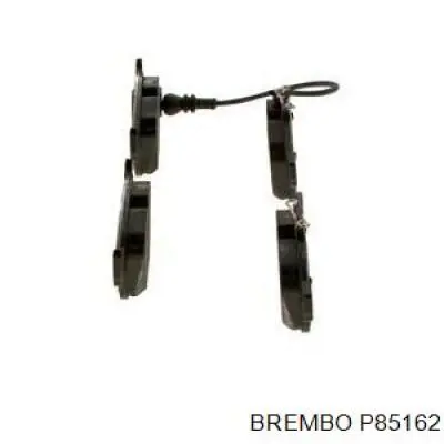 Comprar P85162 Brembo Pastillas de freno traseras