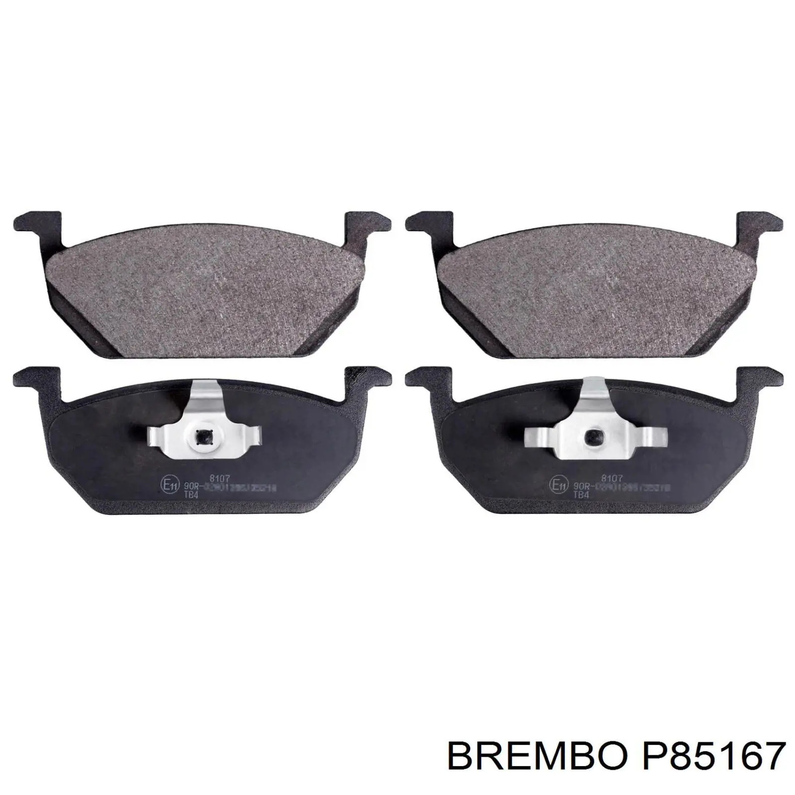 Comprar P85167 Brembo Pastillas delanteras de freno