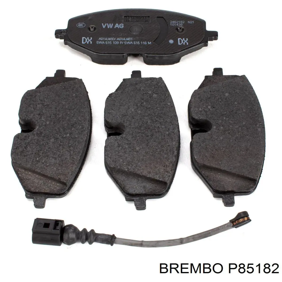 Comprar P85182 Brembo Pastillas delanteras de freno