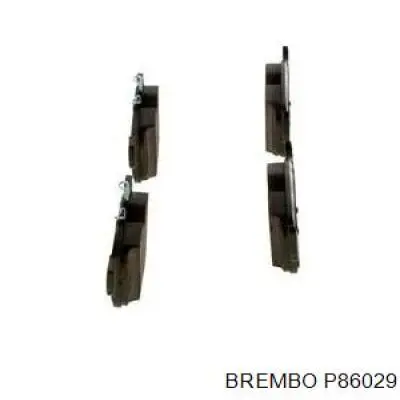 Pastillas traseras Brembo P86029