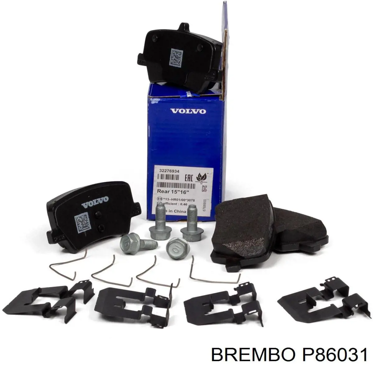 Pastillas de freno P86031 Brembo