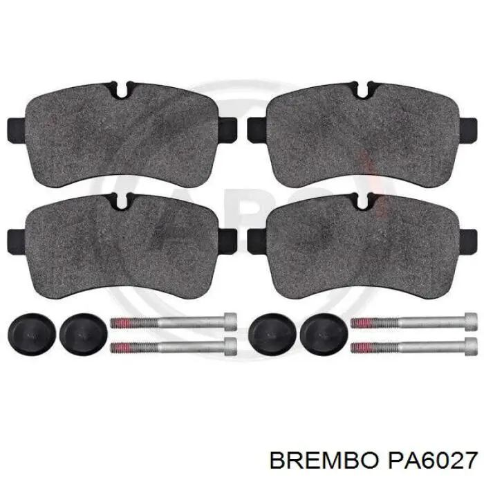 Pastillas traseras Brembo PA6027