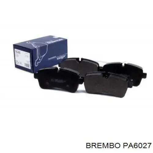 P A6 027 Brembo pastillas de freno traseras