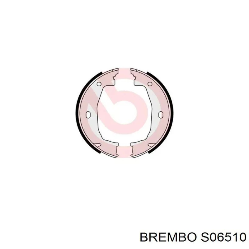 S06510 Brembo Zapatas de freno de estacionamiento