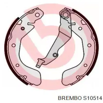 S10514 Brembo Zapatas de freno de tambor traseras