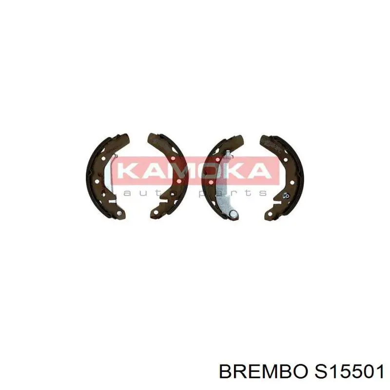 S15501 Brembo zapatas de frenos de tambor traseras