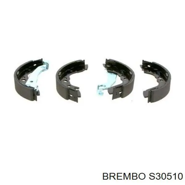 S 30 510 Brembo zapatas de frenos de tambor traseras