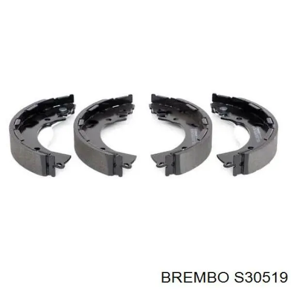 Zapatas de freno traseras Brembo S30519