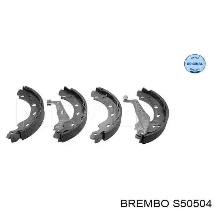 S50 504 Brembo zapatas de frenos de tambor traseras