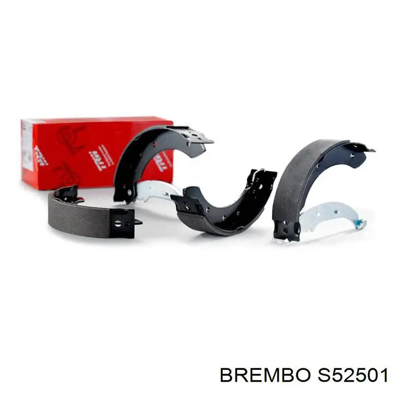 S 52 501 Brembo zapatas de frenos de tambor traseras