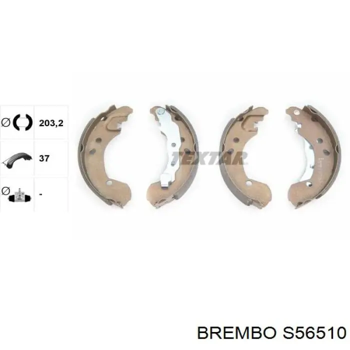 Comprar S56510 Brembo Zapatas de freno