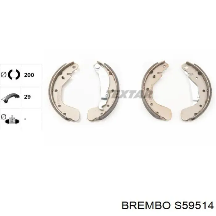 Comprar S59514 Brembo Zapatas de freno